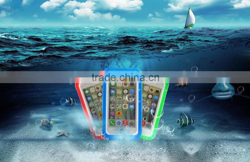 2015 new waterproof case mobile phone waterproof bag for iphone 6