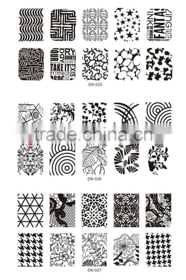 big 6*12cm nail art image plate,stamping nail art image plate