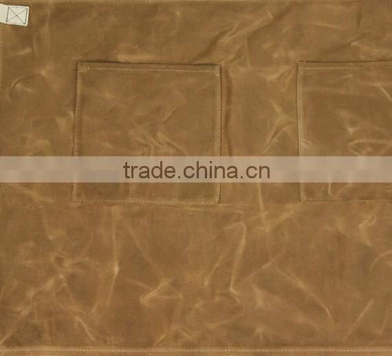 Custom high quality waist apron waxed canvas