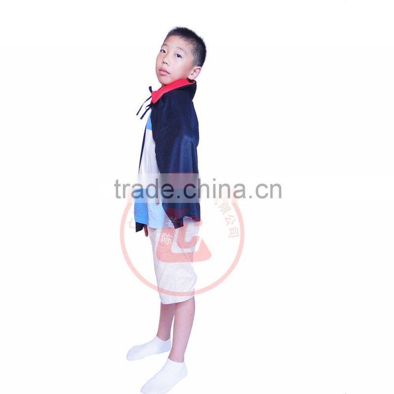 hot sales wholesale superhero cape halloween vampire satin capes for kids