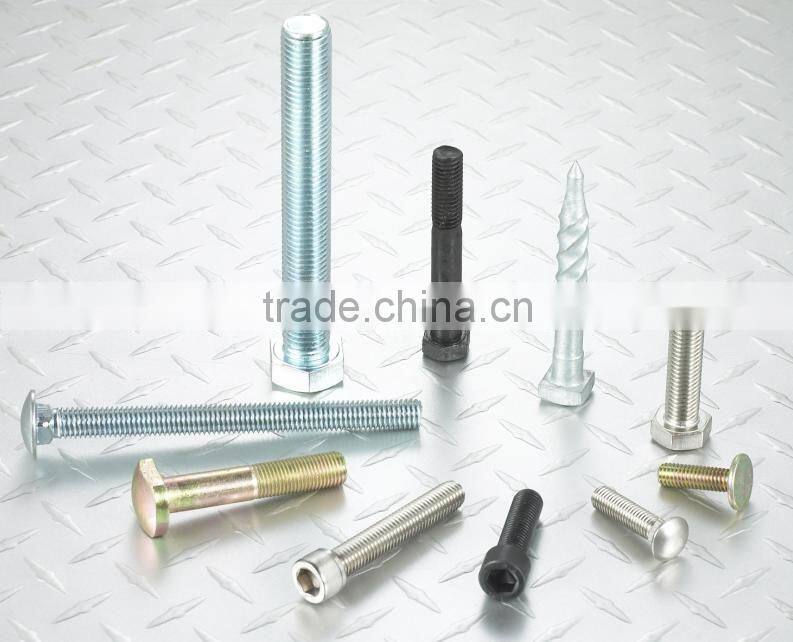 good quality manufacturer carbon steel DIN912 grade 4.8/8.8/10.9 zinc/black/plain hexagon socket bolt