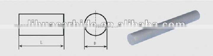 high performance round tungsten carbide solid rod