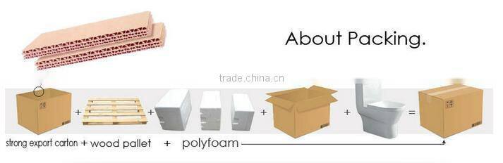 GC2004 Hot Sale One Piece Ceramic White Wall Mounted Toilet Made in China New Design