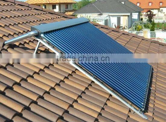 Split pressure solar water heater