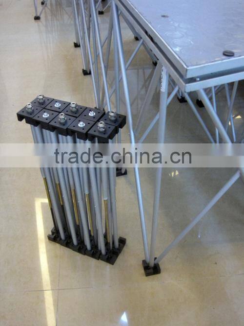 Collapsible stage/portable/movable/riser stage/indoor stage