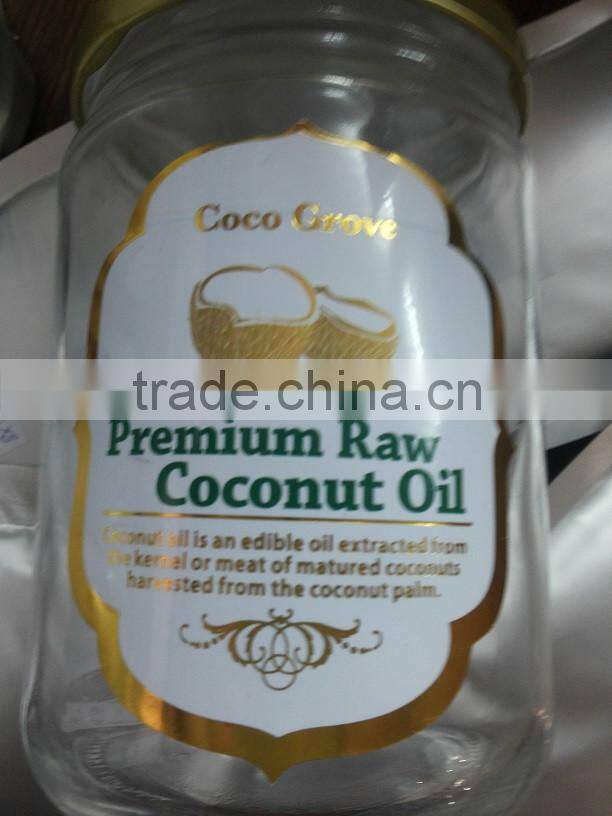 COLD PRESSED EXTRA VIRGIN COCONUT OIL