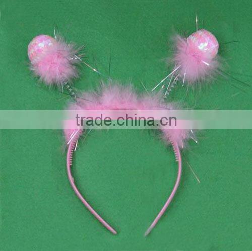 New Plastic&Iron HeadBand Decorative Feather Head band Star