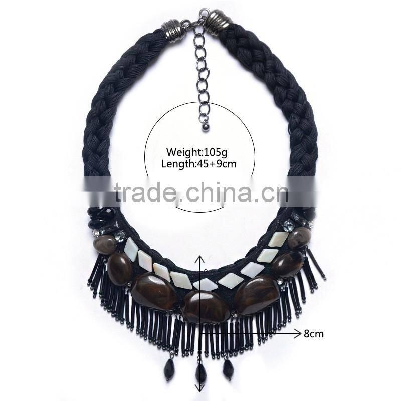 2016 FASHION Bib ladies costume jewellery fashion necklace
