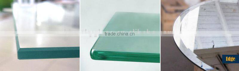 6mm Black Back silkscreen printing Tempered Glass