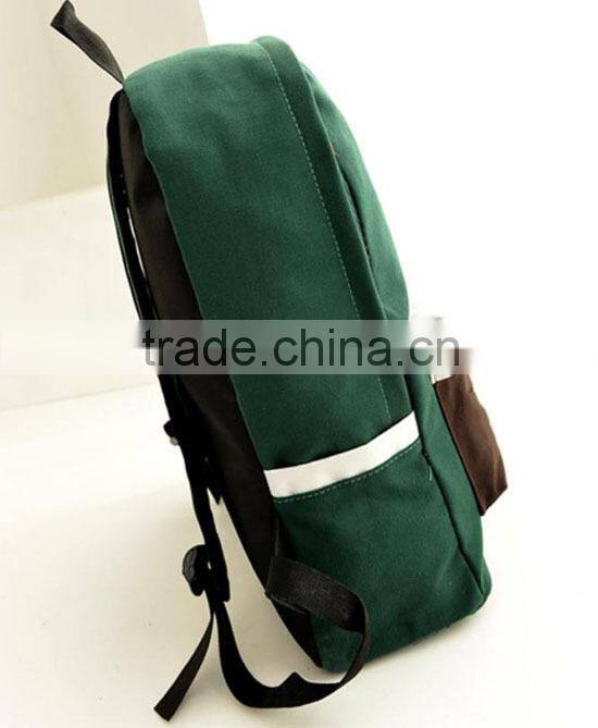 2015 College Popular Canvas girls Backpack