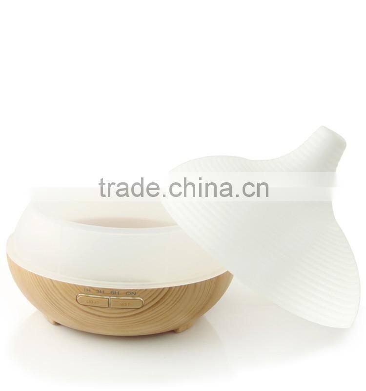 300ML hot sales Aroma Diffuser Ultrasonic Humidifier with color LED Changing essential oil diffuser