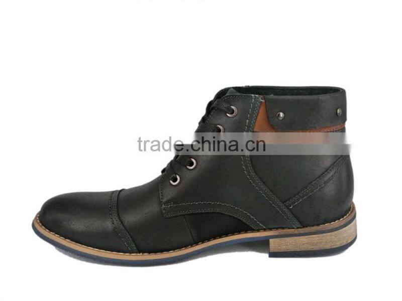 wholesale high quality leather boots for men