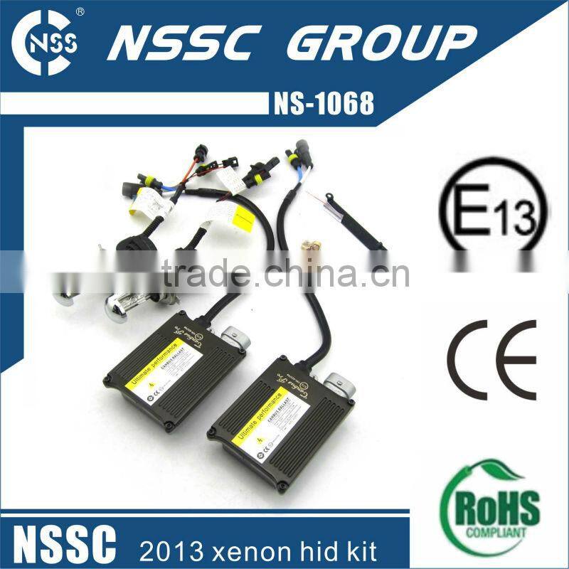 NSSC Factory Price Bestselling With CE & ROHS & E-MARK Certificate Super Vision Hid Xenon Kit H4 Hi Lo