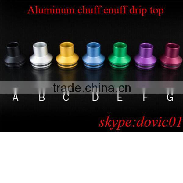 Wholesale aluminum chuff enuff drip top