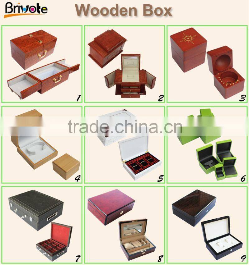 custom paper leather jewelry box/leather packaging gift box/1 bottle leather wine carrier case