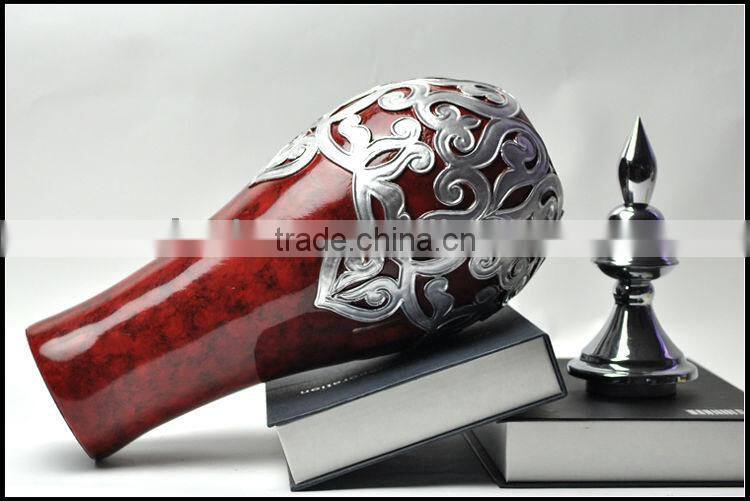 MPA-PIS0060RE promotion resin vase with design holiday gifts