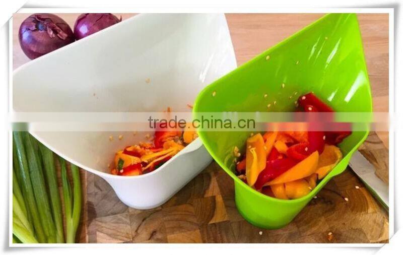 fruit vegetable plastic basket, simple design plastic storage washing basket