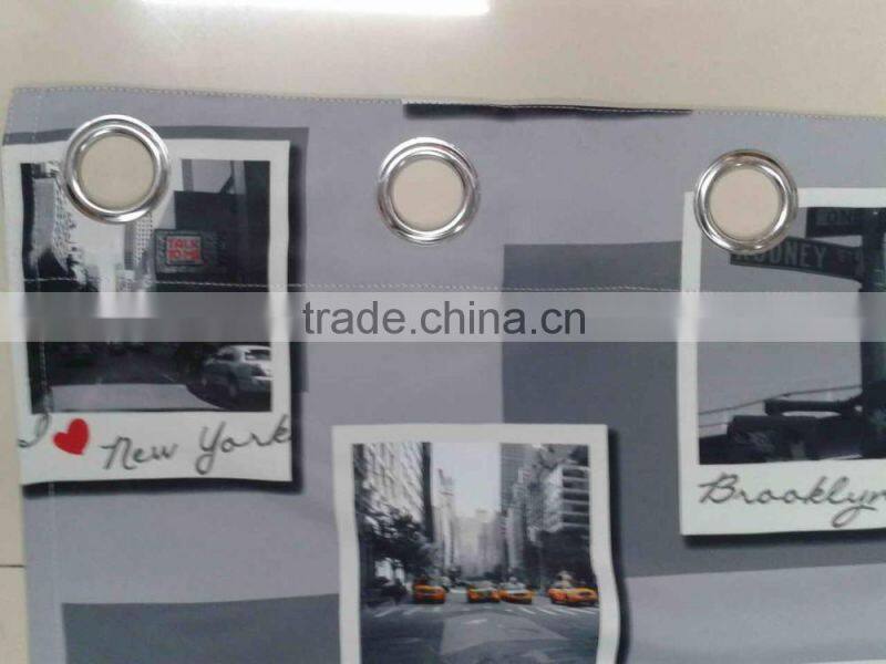 New curtain microfiber curtain eyelet curtain