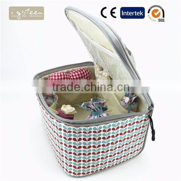 Portative fashion women washing bag travel bag with big compartment
