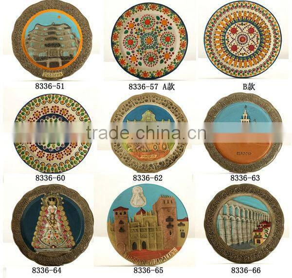 handpaint ceramic decorative plate