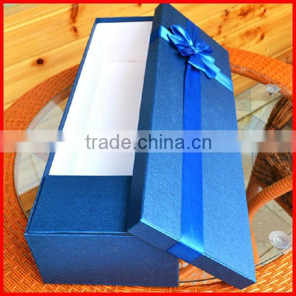 Luxury Blue Fancy High Quality Wedding Gift Flower Box Wholesale