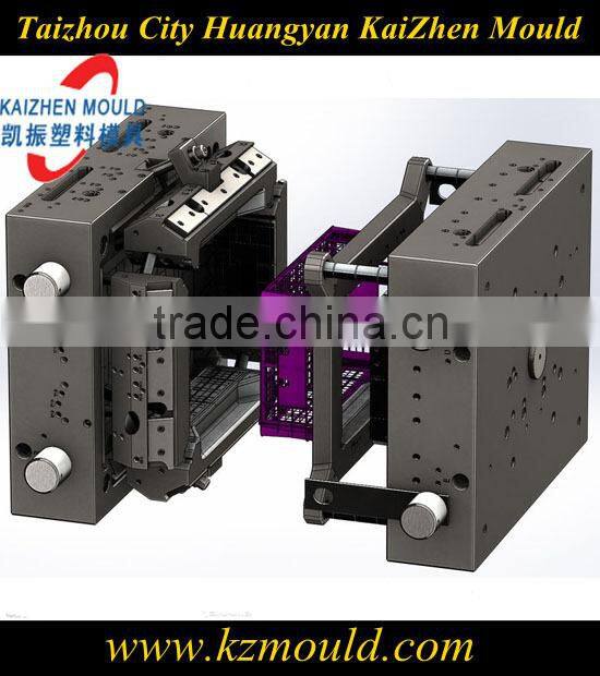 Plastic large crate mould injection commodity pass box mould turnover crate mould maker