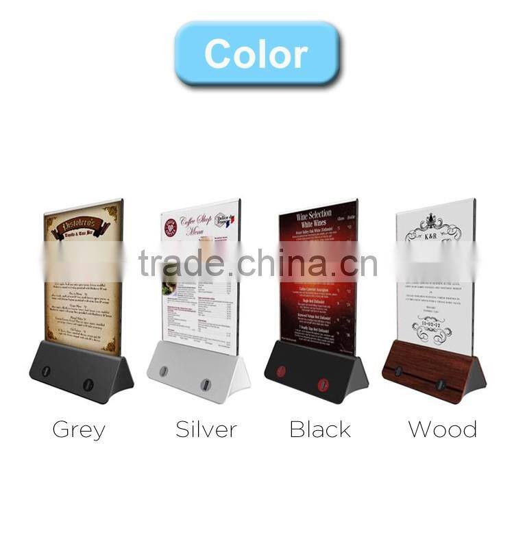 2016 Latest Portable Power Bank 20000Mah,Mobile Power Bank 10000Mah,Menu Holder Restaurant Power Bank Charger