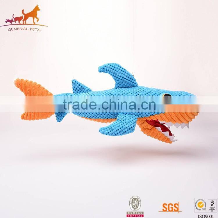OEM Wholesale Stuffed Plush Dog Toys Shark Made In China