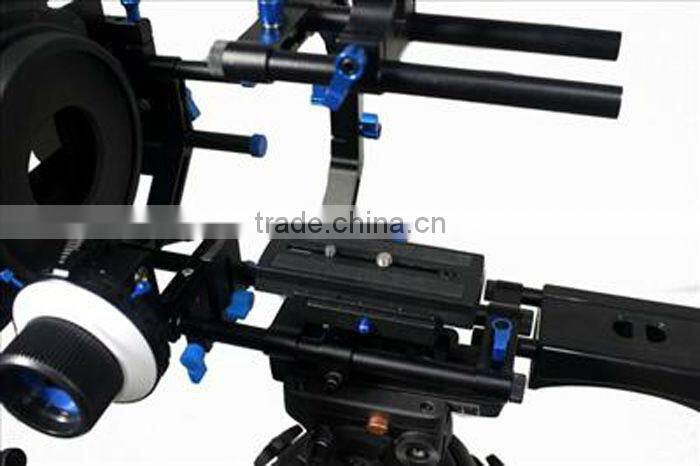 5D2 5D3 7D DSLR Rig Rigs Video Shoulder Camera Support Stabilizer Follow focus