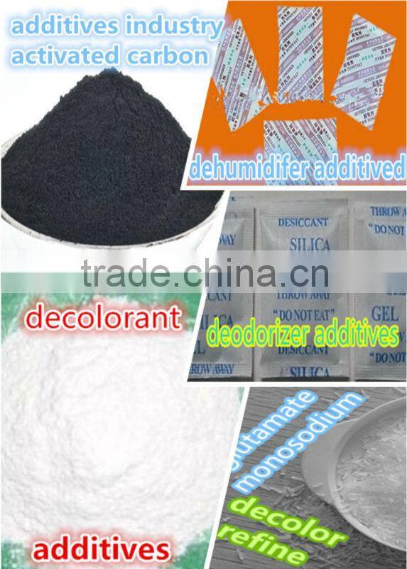 Activated carbon for dehumildifer additives industry