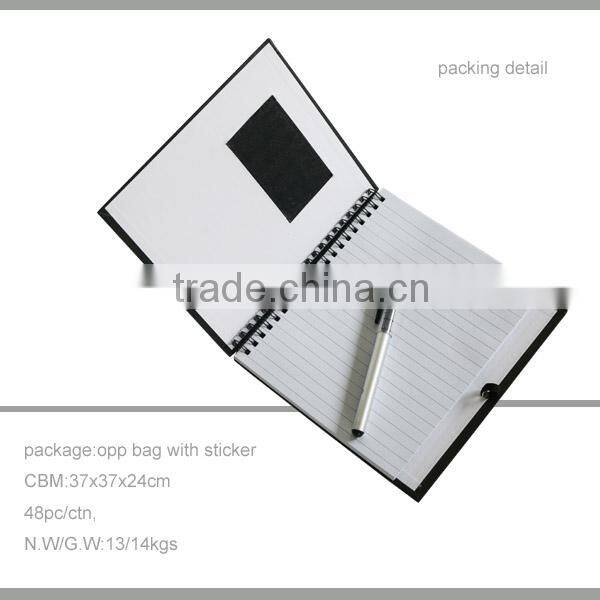 New Spiral notebook with calculator on cover