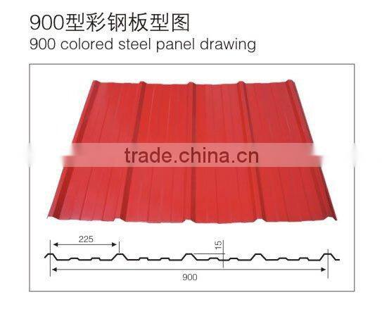 steel plate tile making machinery