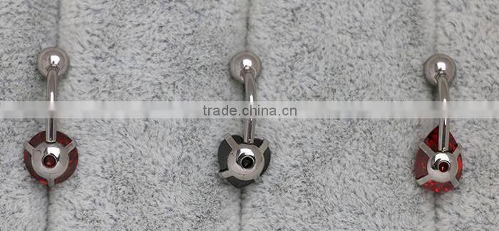 Fashion Jewelry Multi-shape Gem Wholesale 316L Stainless Steel Belly Ring