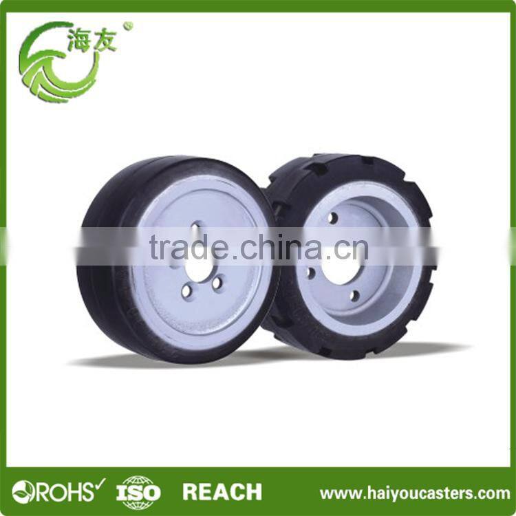 China supplier high quality Rubber Tracks Driving Caster Wheel