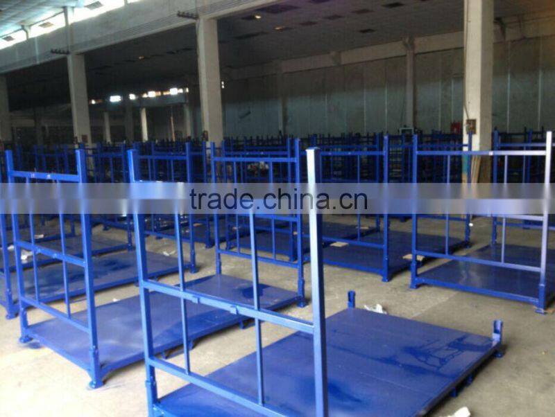 stackable&collapsible metal solider tire commodity shelf