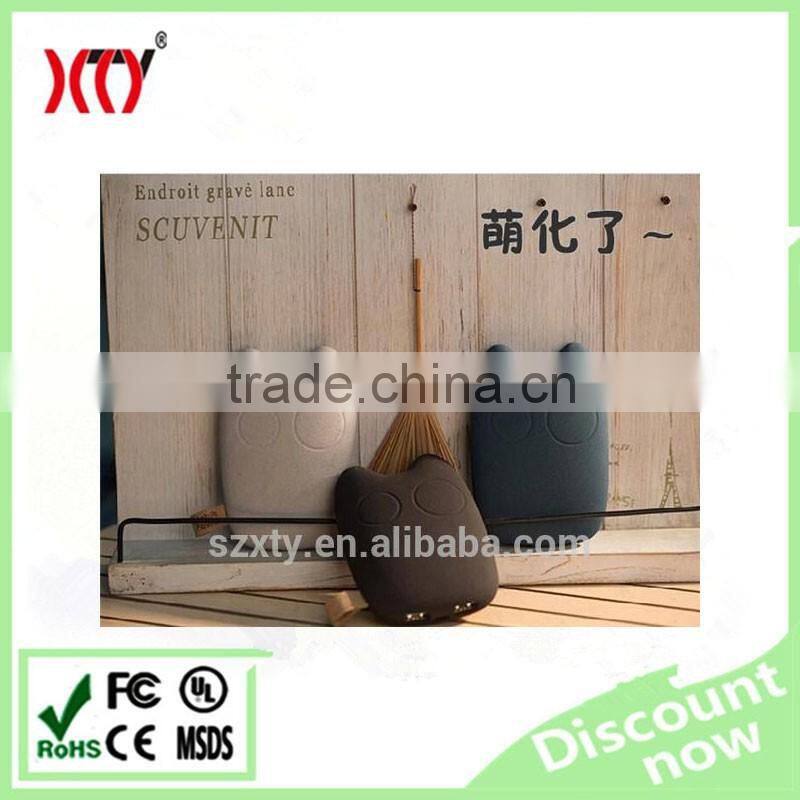 Fashionable Bear shape mini mobile power bank charger 7800mAh lithium polymer battery