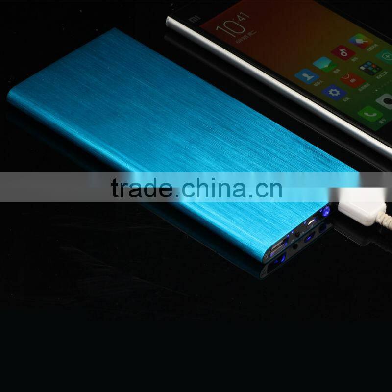 innovative products high quality ultra slim power bank 10000