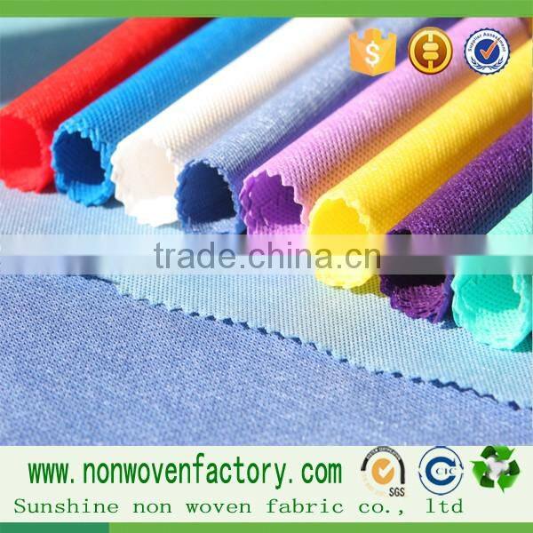 100% pp spunbond non-woven fabric interlining for bags,shopping bag