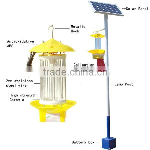 15w solar insect killer for agriculture and orchard FR-S151