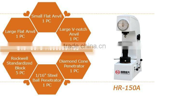 HR-150A Manual Digital Rockwell Diamond Indenter For Hardness Tester