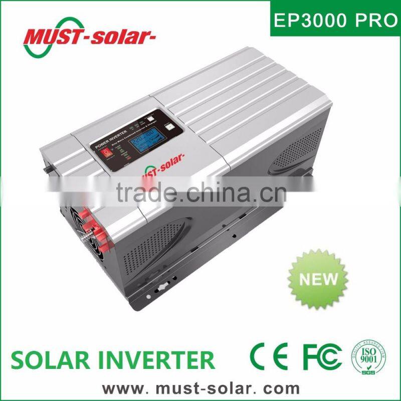 < Must Solar> NEW Arrive ! ! EP1800 series 4kva/5kva pure sine wave dc ac grid hybrid solar power ups inverter 230v