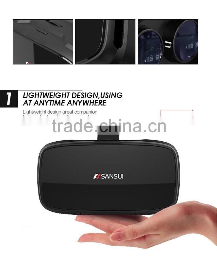 2016 Google cardboard VR BOX 2.0 Version 2 VR Virtual Reality Glasses + Smart Bluetooth Remote Control