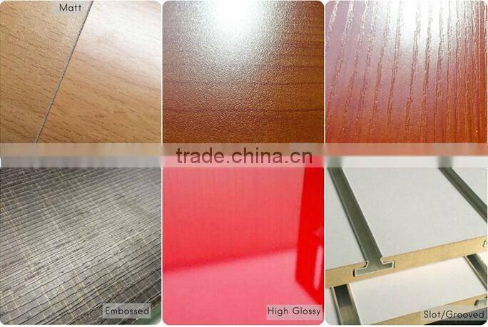 Profitimber Factory Direct Wholesale Wood Grain Melamine MDF Board