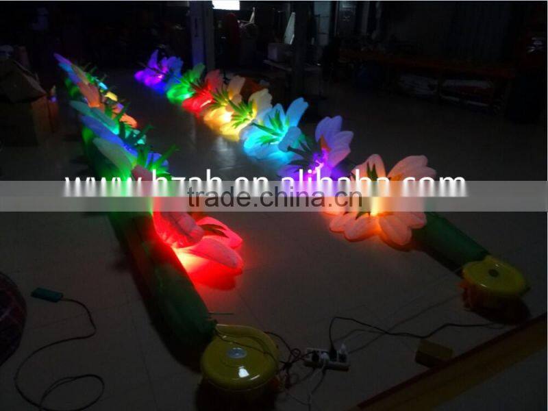 Romantic Weddings Inflatable Flower with Lighted