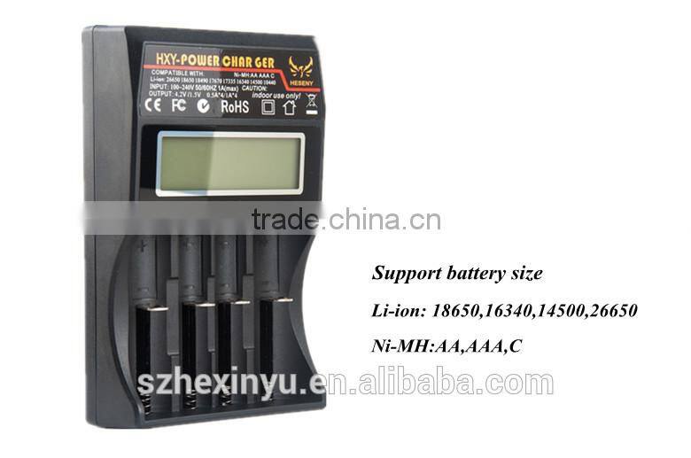 ultimate speed battery charger 18650 multifucntion battery charger
