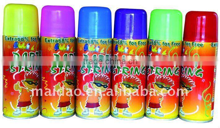 2015 crazy silly string for home decoration