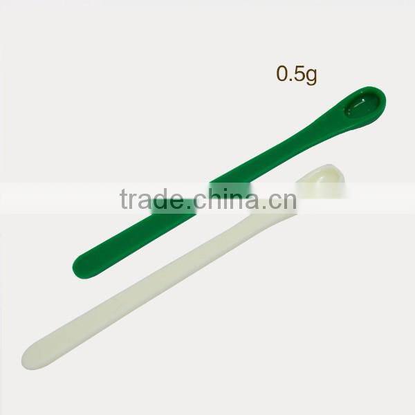 top sales FDA grade plastic measuring spoon medical spoon