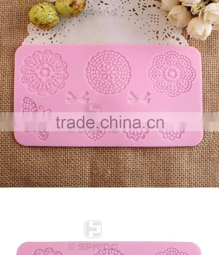 Lace Embossing DIY Cake Fondant Decorating Mold Premium Silicone Lace Molds