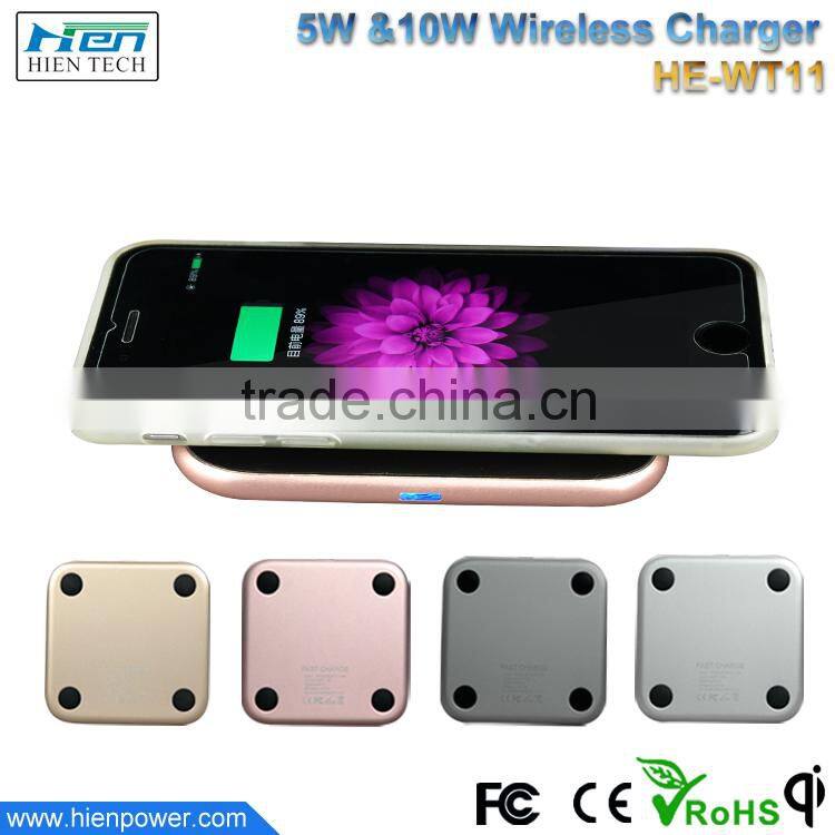 9V1.7A fast QI Wireless Charger for Mobile phone 10W