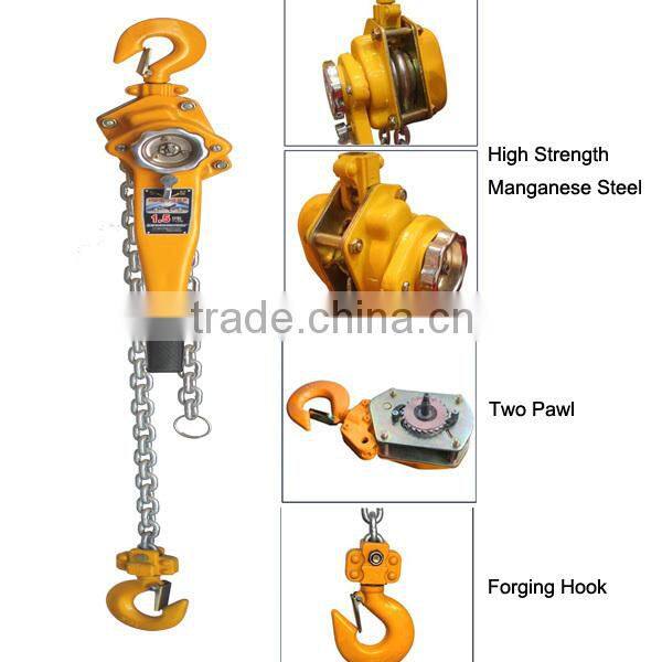 Construction Tools China Ratchet lever chain hoist 3 ton hoist lever